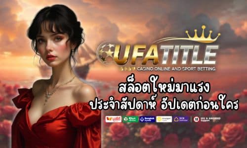 Ufatitle สล็อตใหม่มาแรง ประจำสัปดาห์ อัปเดตก่อนใคร